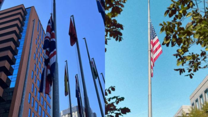 Посольства приспустили флаги в Нур-Султане в связи со смертью Елизаветы II
                09 сентября 2022, 14:07