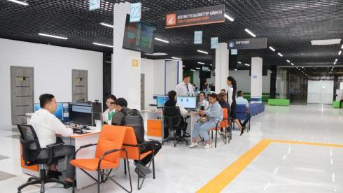 Современный цифровой офис населения открыли в Караганде