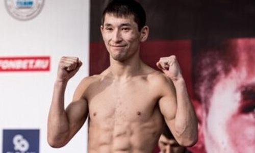 Казахстанский боец выиграл третий бой за 20 дней