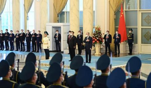 Касым-Жомарт Токаев встретился с Председателем КНР в Акорде