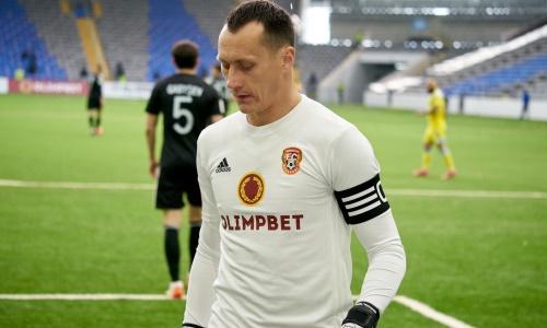 Голкипер сборной Казахстана провел юбилейный матч в КПЛ