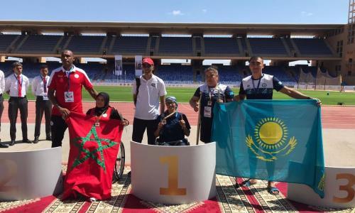 Параатлеты Казахстана завоевали восемь медалей на мировой серии Гран-при в Марокко
