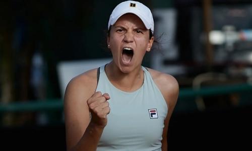 Казахстанская теннисистка одержала сухую победу на старте турнира в Словении