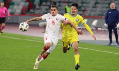 Назван точный счет матча Лиги наций Казахстан — Беларусь