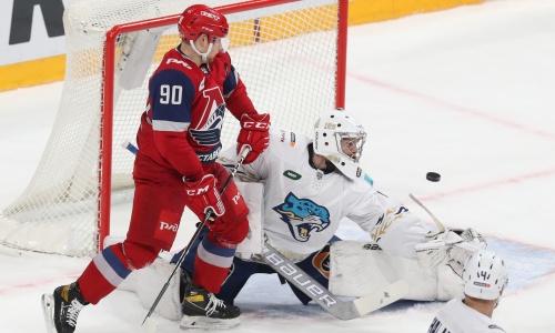 «Барыс» вырвал победу в выездном матче КХЛ