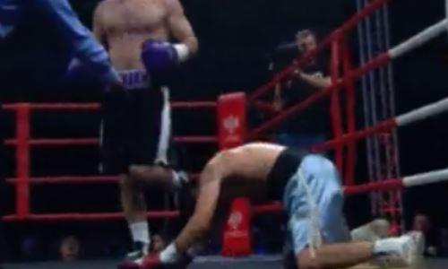 Нокаутом обернулось возвращение боксёра на ринг после семи лет простоя. Видео