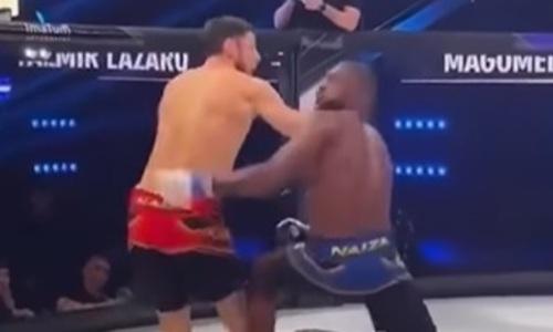 ESPN восхитился «внезапным» нокаутом казахстанского чемпиона против экс-бойца UFC. Видео