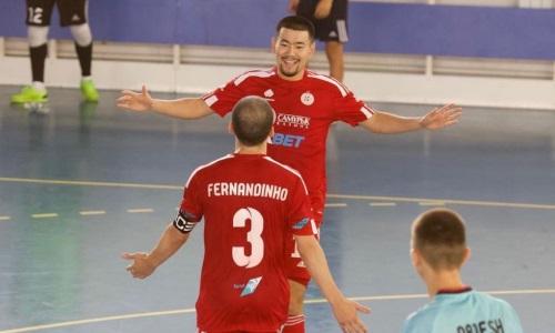 «Кайрат» уверенно обыграл «Атырау» в матче чемпионата Казахстана
