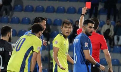 Разгромом закончился последний матч Казахстана в группе Лиги наций