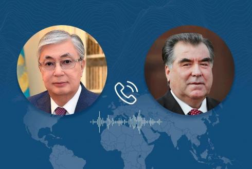 Состоялся телефонный разговор Главы государства с Президентом Таджикистана