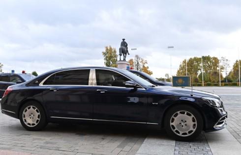 Президент Казахстана прибыл в Санкт-Петербург