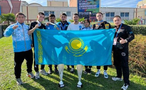 Пять медалей завоевали карагандинские спортсмены на чемпионате мира по кикбоксингу