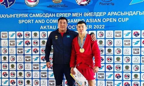 Армейские спортсмены победили в международном турнире по самбо в Актау