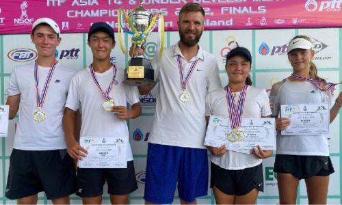 Казахстанские теннисисты выиграли чемпионат Азии среди юниоров