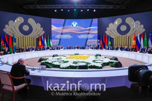 Завершено заседание Совета глав государств СНГ в Астане