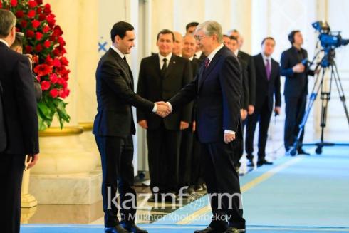 Президент РК назвал историческим визит Сердара Бердымухамедова в Казахстан