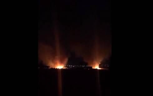 Сразу два пожара вспыхнули на территории Пришахтинска