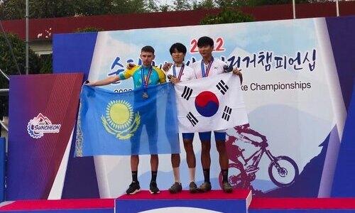 Казахстан завоевал еще одну медаль на чемпионате Азии по маунтинбайку