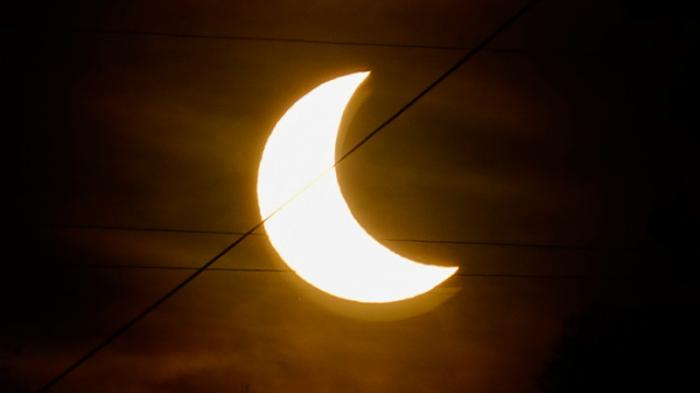 Казахстанцы могли наблюдать солнечное затмение. Как это было
                25 октября 2022, 18:01