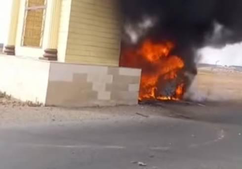 58-летний водитель погиб в горящей машине в Сатпаеве
