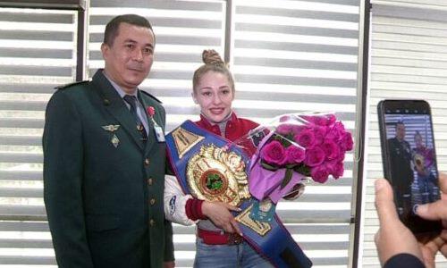Самая сексуальная боксерша Казахстана вернулась в Шымкент