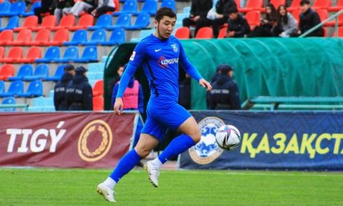 21-летний казахстанский нападающий забил десятый гол в КПЛ