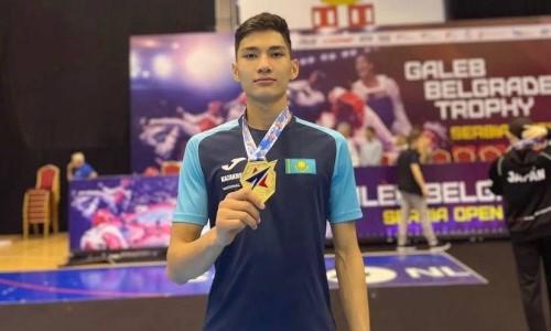 Казахстанские таеквондисты завоевали пять медалей на турнире в Сербии