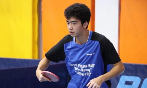 Казахстанец стал третьим на турнире по настольному теннису в Египте