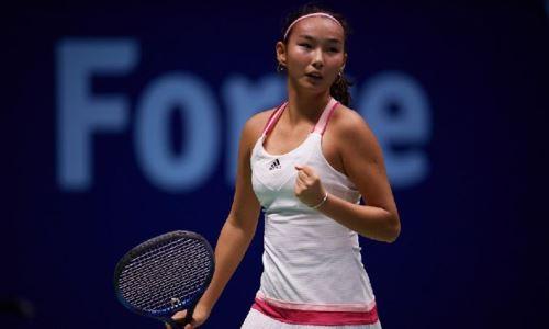 Юная казахстанская теннисистка в субботу может взять первый титул ITF в карьере