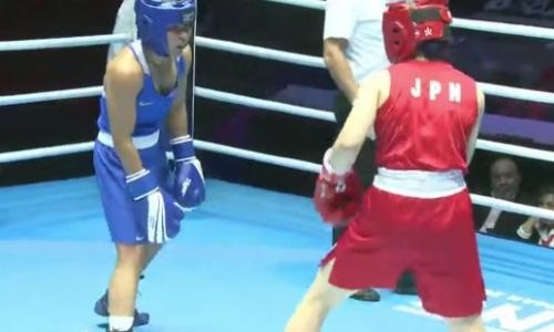 Видео боя Казахстана с тотальным доминированием на ЧА-2022 по боксу