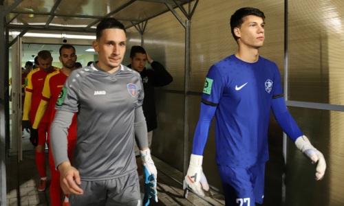 Вратарь из Казахстана заработал красную карточку в зарубежном чемпионате