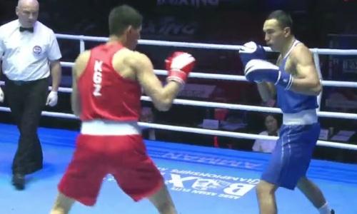 Видео полного боя, или как Казахстан выиграл 13-ю медаль ЧА-2022 по боксу