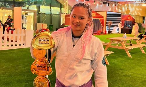 Казахстанка стала пятикратной чемпионкой мира по джиу-джитсу