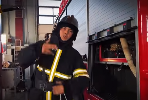 Карагандинские пожарные-спасатели сочинили песню о своей службе
