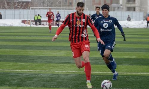 Грузинский нападающий «Кызыл-Жара» забил юбилейный гол в КПЛ