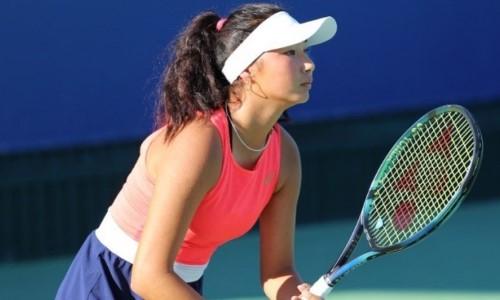 17-летняя казахстанка вышла в четвертьфинал взрослого турнира в Турции