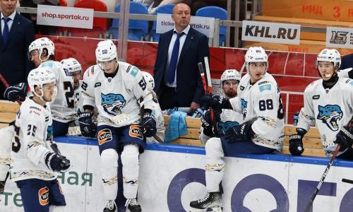 «Барыс» объявил состав на гостевой матч КХЛ с «Салаватом Юлаевым»