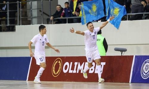 Биржан Оразов забил юбилейный гол за сборную Казахстана