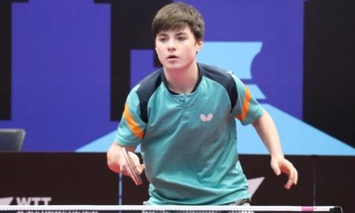 Казахстанец стал призером международного турнира по настольному теннису в Словакии