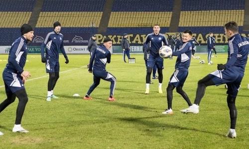 Сборная Казахстана назвала стартовый состав на матч с Узбекистаном