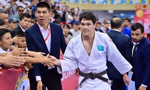 Представлены результаты второго дня чемпионата Казахстана по дзюдо