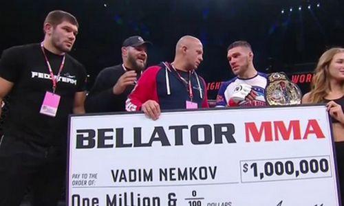 Чемпион Bellator из России защитил титул и выиграл Гран-при на миллион долларов