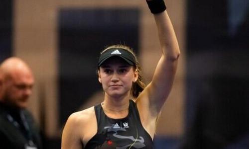 Елена Рыбакина номинирована на звание «Игрок года» от WTA