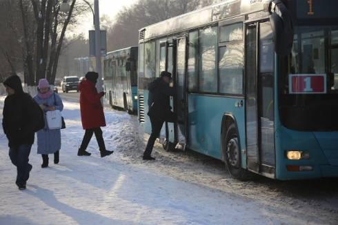 В день выборов карагандинцам организовали бесплатный проезд в автобусах