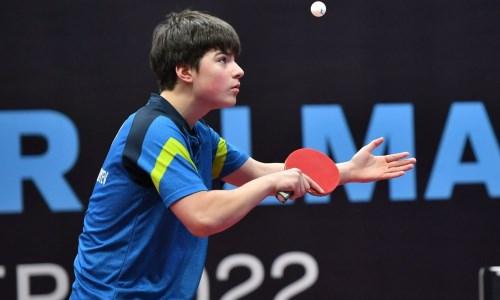 Казахстанец стал чемпионом на турнире по настольному теннису в Ливане