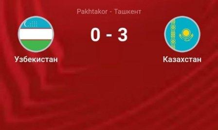УЕФА подарил сборной Казахстана разгромную победу над Узбекистаном