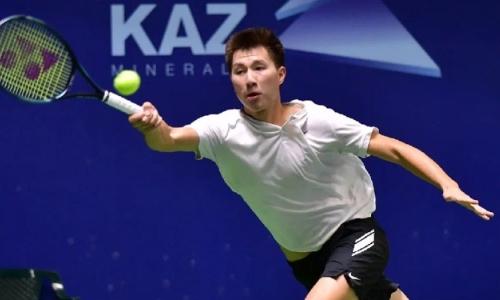 Казахстанский теннисист вышел во второй круг турнира в Японии