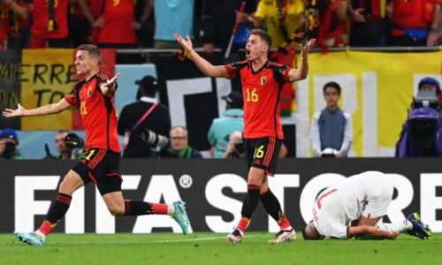 Сенсацией обернулся второй матч Бельгии на ЧМ-2022 по футболу