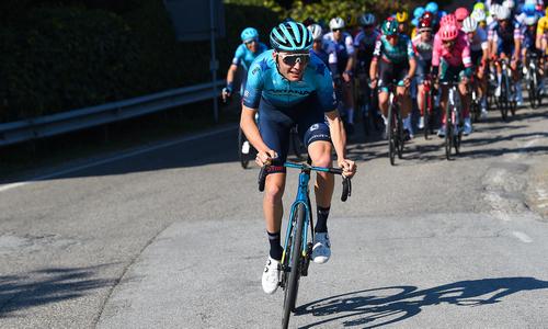 «Астана» объявила о подписании контракта с итальянским велогонщиком