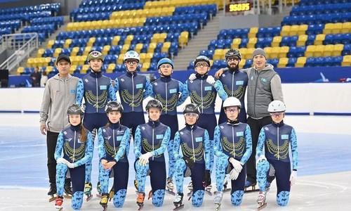Казахстанские шорт-трекисты стартовали на этапе Кубка мира в Алматы